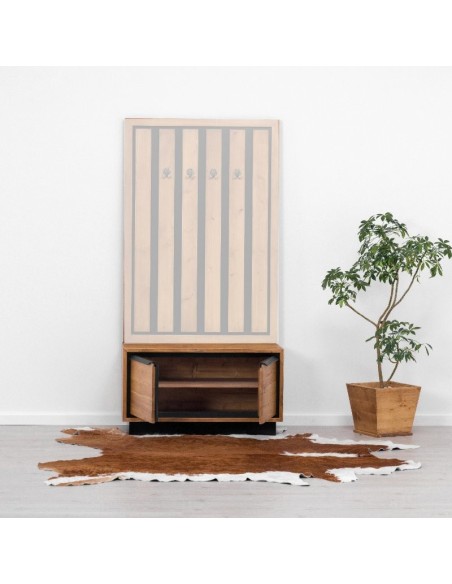 Meuble d'entrée bois massif