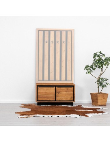 Meuble d'entrée bois massif