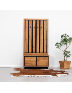 Meuble d'entrée bois massif 2