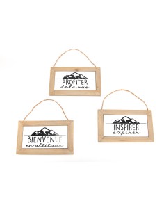 Décoration murale A LA MONTAGNE