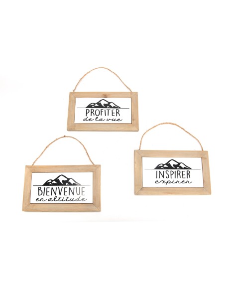 Décoration murale A LA MONTAGNE