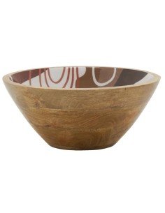 Corbeille en manguier et résine