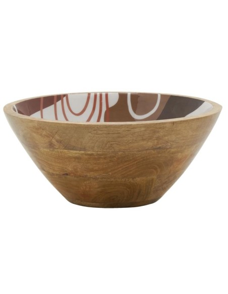 Corbeille en manguier et résine