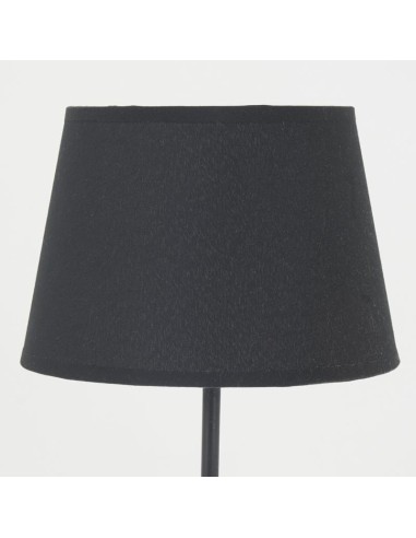 Lampe en métal noir