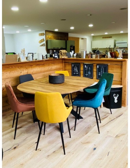 Table ronde extensible