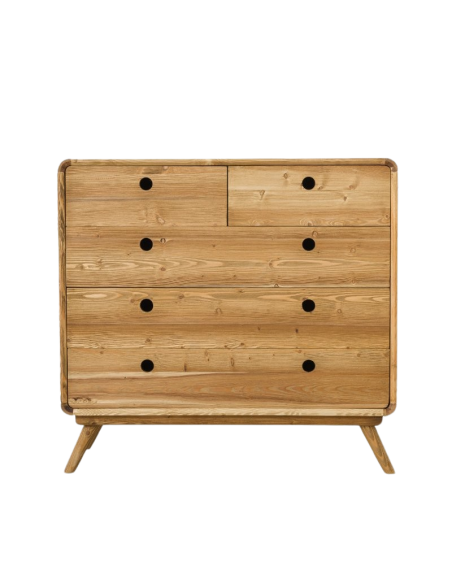 Commode en bois massif