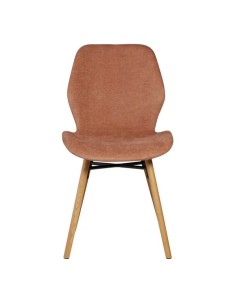 Chaise tissu soft touch nèfle