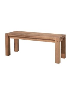 Banc chêne huilé 123 cm