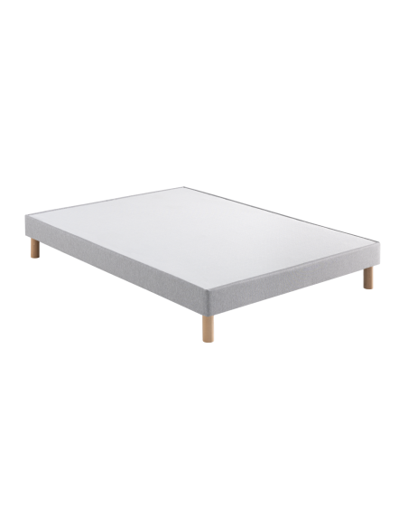 ensemble RANDOM 140 x 190 cm matelas + sommier + pieds