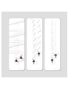 Tableau BlackPeuf Chasse neige 50 X 15 2