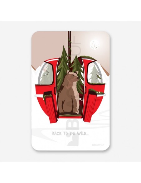 Tableau BlackPeuf Back to the Wild 50 X 15