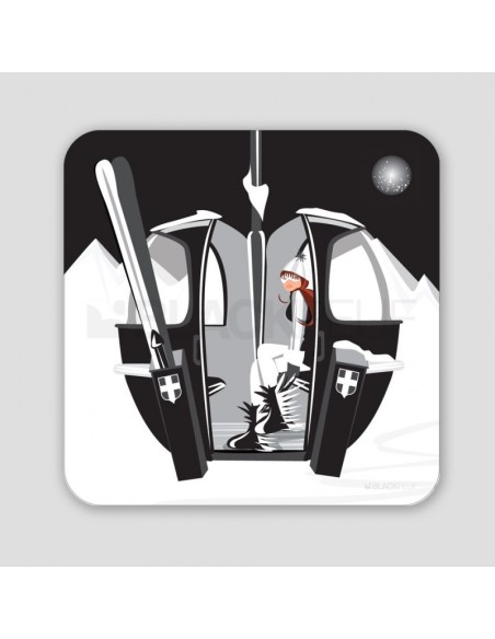 Tableau BlackPeuf Pop Up Black 20x20