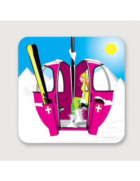 Tableau BlackPeuf Pop Up Pink 20x20