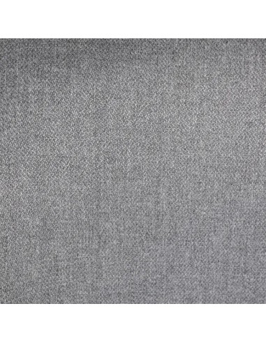 Fauteuil tissu gris clair avec accoudoirs