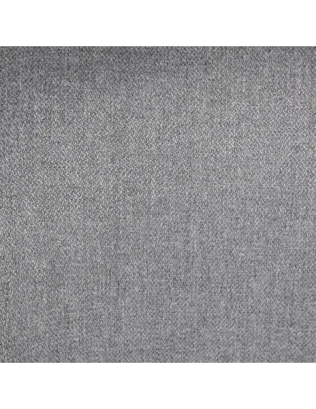 Fauteuil tissu gris clair avec accoudoirs