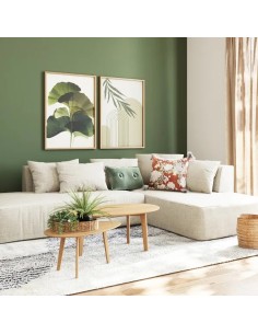 Tables basses gigognes inspiration feuilles 2