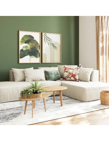 Tables basses gigognes inspiration feuilles