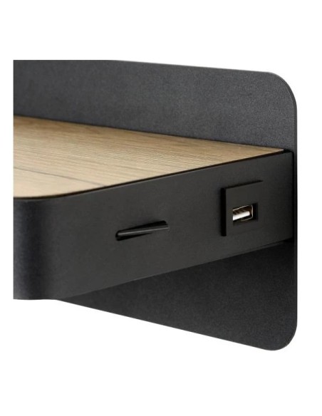 Lampe de chevet avec chargeur USB