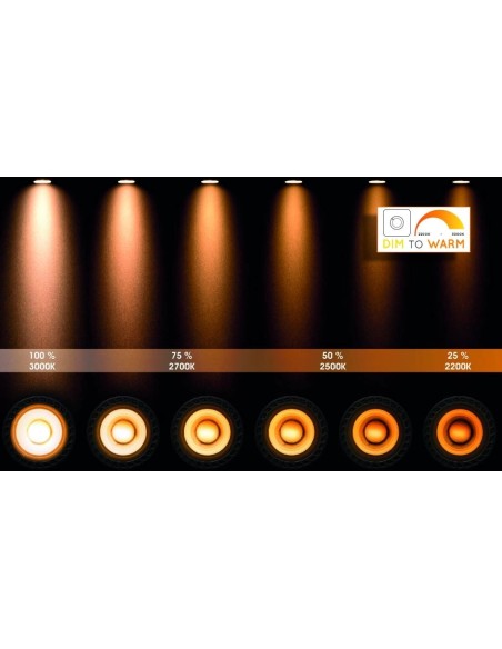 Spot plafonnier noir