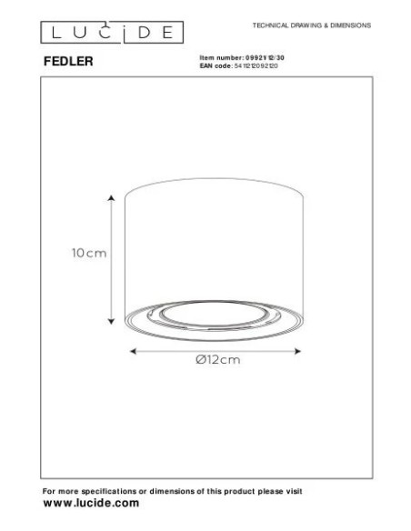 Spot plafonnier noir