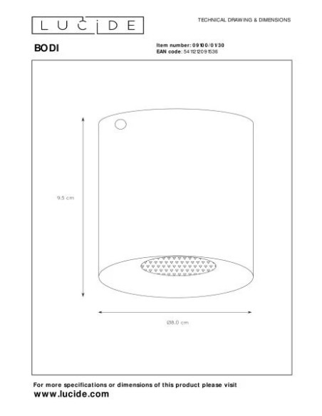Spot plafonnier noir