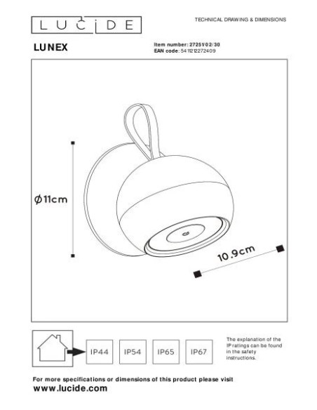 Spot nomade rechargeable