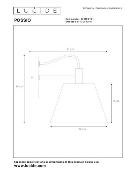 Applique murale bois et béton