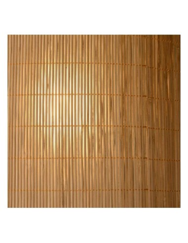 Lampadaire rotin et métal noir