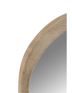 Miroir Irrégulier Bois De Manguier taille M 2