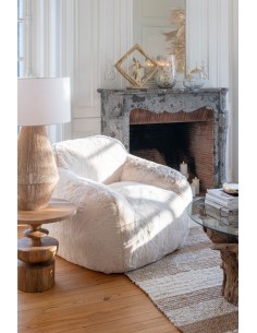 Fauteuil Crème CUTIE taille S 2