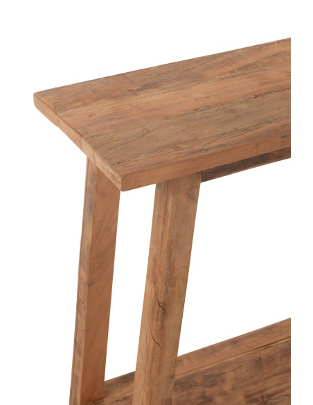 Console en bois recyclé
