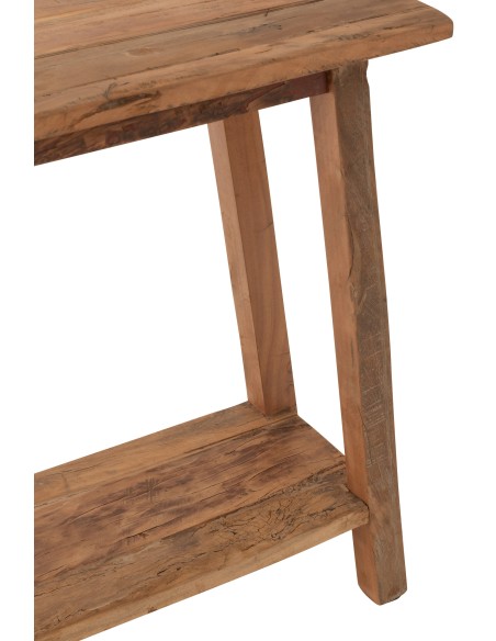 Console en bois recyclé
