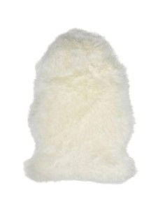 Peau mouton nouvelle-zélande blanc 90-100cm
