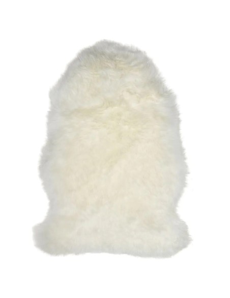 Peau mouton nouvelle-zélande blanc 90-100cm