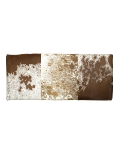 Banquette chalet vache brun blanc