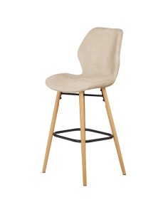 Chaise snack tissu beige sable 2