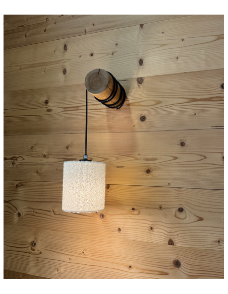 Applique TRONC Bouclette