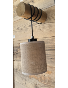 Applique TRONC jute beige