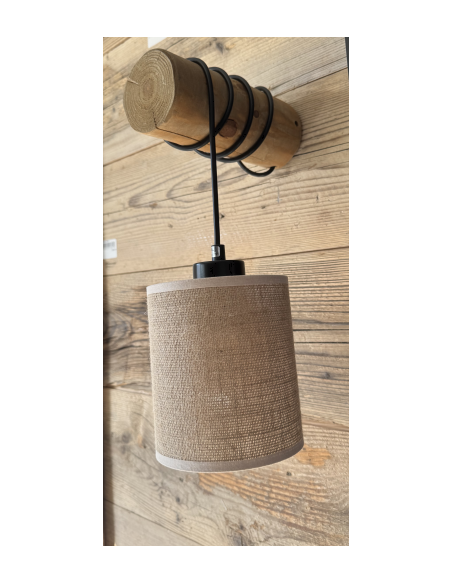 Applique TRONC jute beige