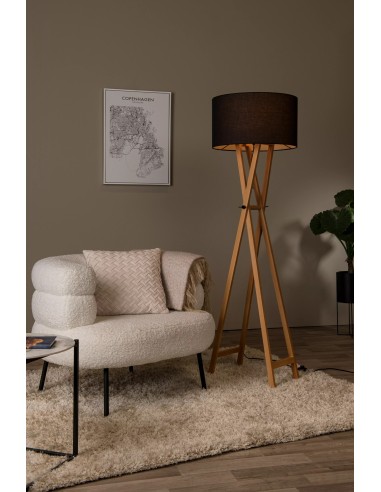 TRAFALGAR - Lampadaire - Ø 48 cm - 1xE27 - Naturel
