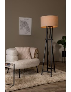 TRAFALGAR - Lampadaire - Ø 48 cm - 1xE27 - Noir 2