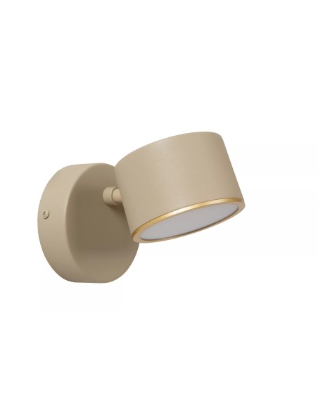 GIAN Applique murale - Taupe-LED Dimm.-9W-2700K-Métal