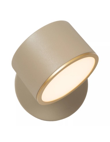 GIAN Applique murale - Taupe-LED Dimm.-9W-2700K-Métal