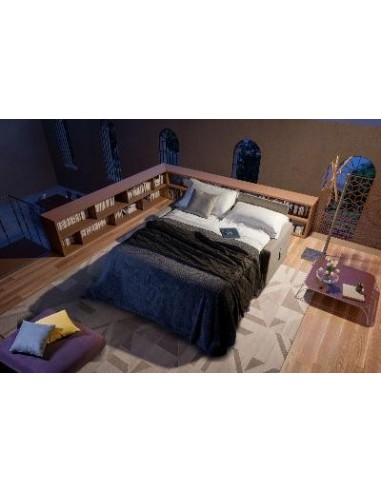 Canapé convertible Willy Couchage 140 Matelas 17cm