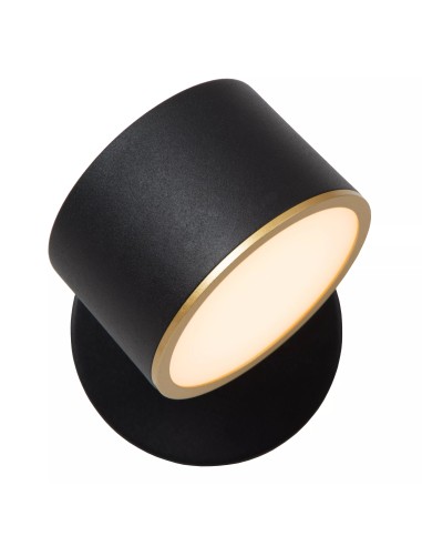 GIAN Applique murale - Noir-LED Dimm.-9W-2700K-Métal