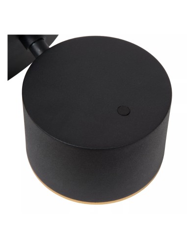 GIAN Applique murale - Noir-LED Dimm.-9W-2700K-Métal