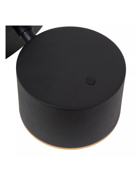 GIAN Applique murale - Noir-LED Dimm.-9W-2700K-Métal