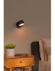 GIAN Applique murale - Noir-LED Dimm.-9W-2700K-Métal 2