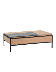 Table basse plateaux amovibles STOTABA 120A