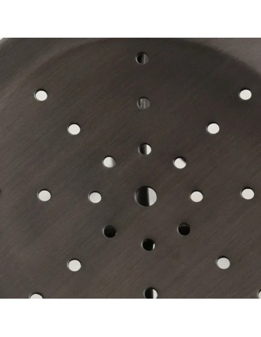 Tabouret snack métail vieilli